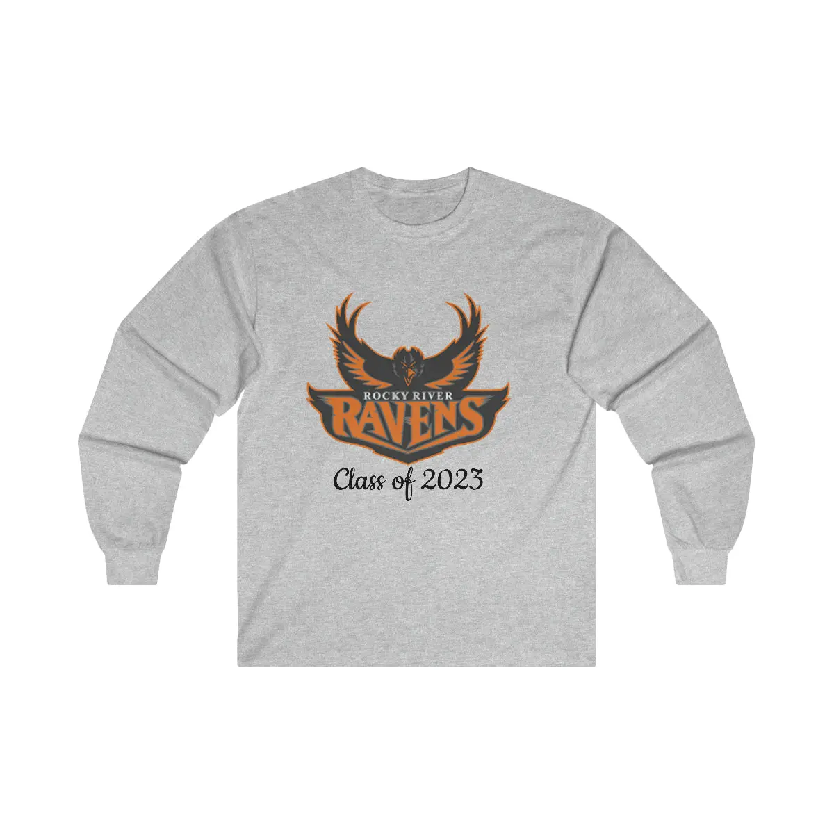 Rocky River Class Of 2023 Ultra Cotton Long Sleeve Tee 1
