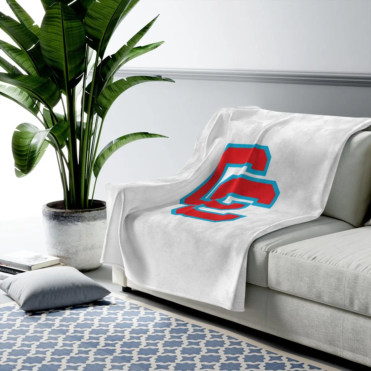 Charlotte Catholic Velveteen Plush Blanket 1