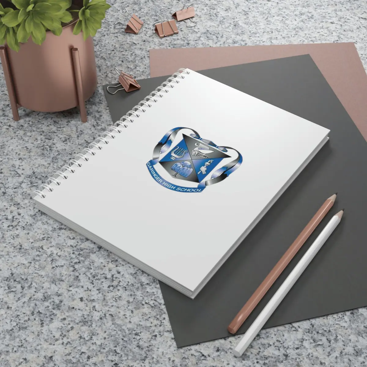 Garinger Hs Spiral Notebook 1
